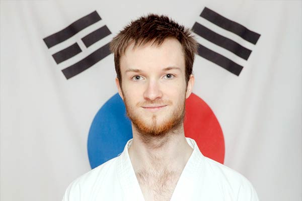 Taekwondo-Trainer Hendrik Schönfelder