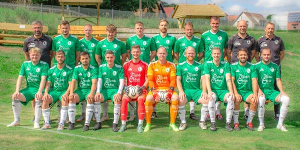 Gruppenbild 1. Mannschaft der Abteilung Fußball